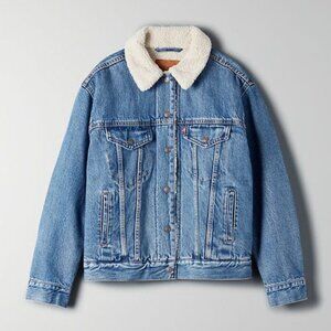 Levi's Ex-Boyfriend Sherpa Trucker Jacket